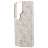 Guess Samsung Galaxy S26 Ultra Skal 4G Script MagSafe Rosa