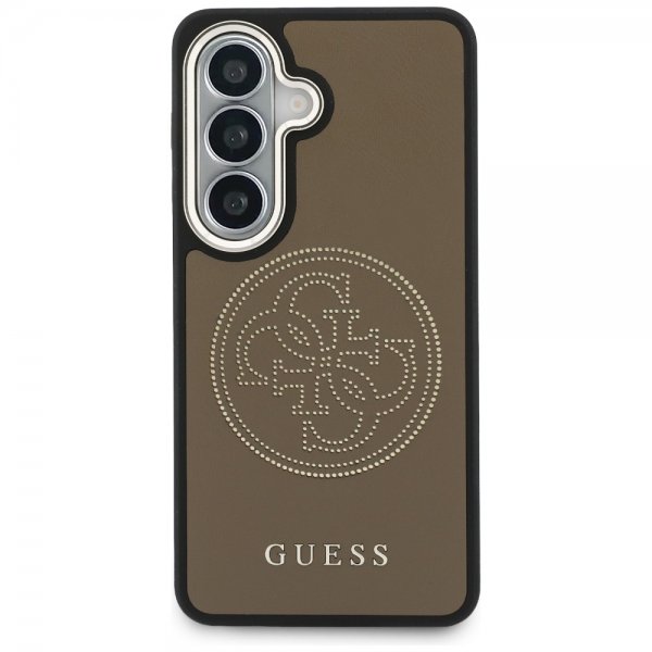 Guess Samsung Galaxy S26 Skal Perforated Logo MagSafe Brun