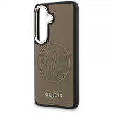 Guess Samsung Galaxy S26 Skal Perforated Logo MagSafe Brun