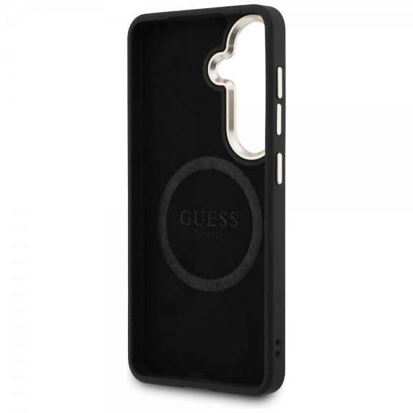Guess Samsung Galaxy S26 Skal Perforated Logo MagSafe Brun