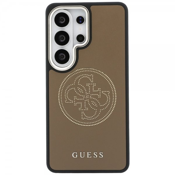 Guess Samsung Galaxy S26 Ultra Skal Perforated Logo MagSafe Brun