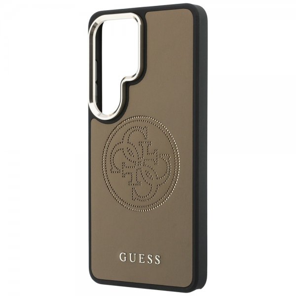 Guess Samsung Galaxy S26 Ultra Skal Perforated Logo MagSafe Brun