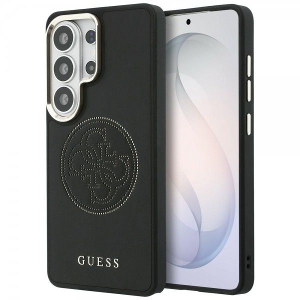 Guess Samsung Galaxy S26 Ultra Skal Perforated Logo MagSafe Svart