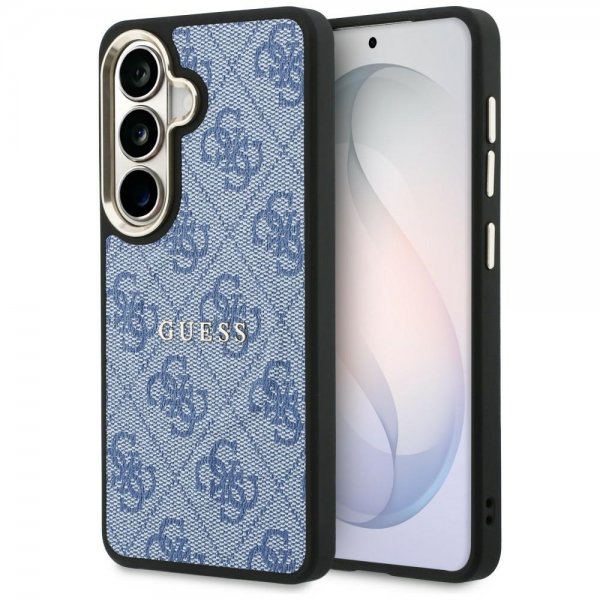 Guess Samsung Galaxy S26 Skal 4G Embossed MagSafe Blå