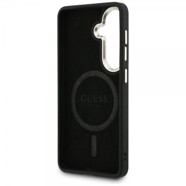 Guess Samsung Galaxy S26 Skal 4G Embossed MagSafe Blå