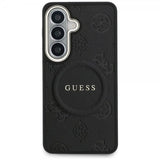 Guess Samsung Galaxy S26 Skal Saffiano Peony MagSafe Svart