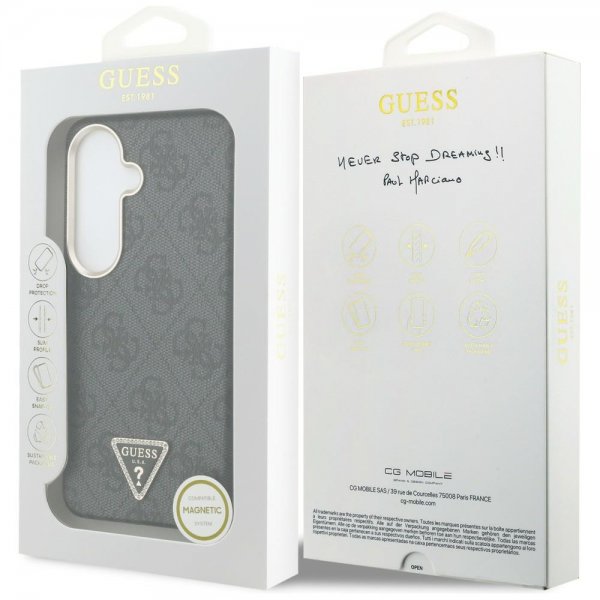 Guess Samsung Galaxy S26 Plus Skal 4G Triangle MagSafe Svart