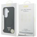Guess Samsung Galaxy S26 Skal Triangle Logo Embossed MagSafe Svart