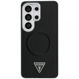 Guess Samsung Galaxy S26 Ultra Skal Triangle Logo Embossed MagSafe Svart