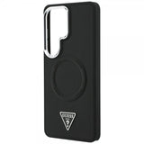 Guess Samsung Galaxy S26 Ultra Skal Triangle Logo Embossed MagSafe Svart