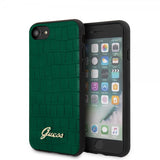 Guess iPhone 7/8/SE Skal Croco Grön
