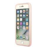 Guess iPhone 7/8/SE Skal Metal Triangle Rosa