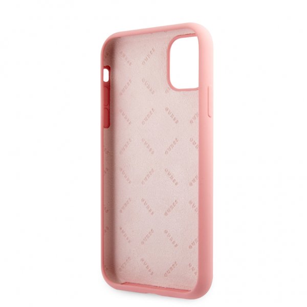 Guess iPhone 11 Skal Peony Rosa