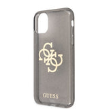 Guess iPhone 11 Skal Full Glitter Svart