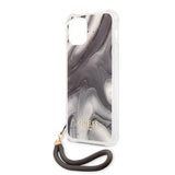 Guess iPhone 12 Pro Max Skal Marble Grå