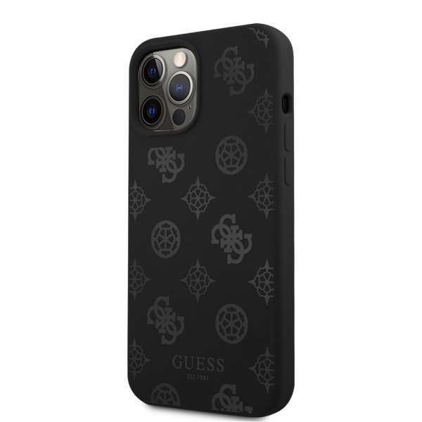 Guess iPhone 12 Pro Max Skal Peony Svart