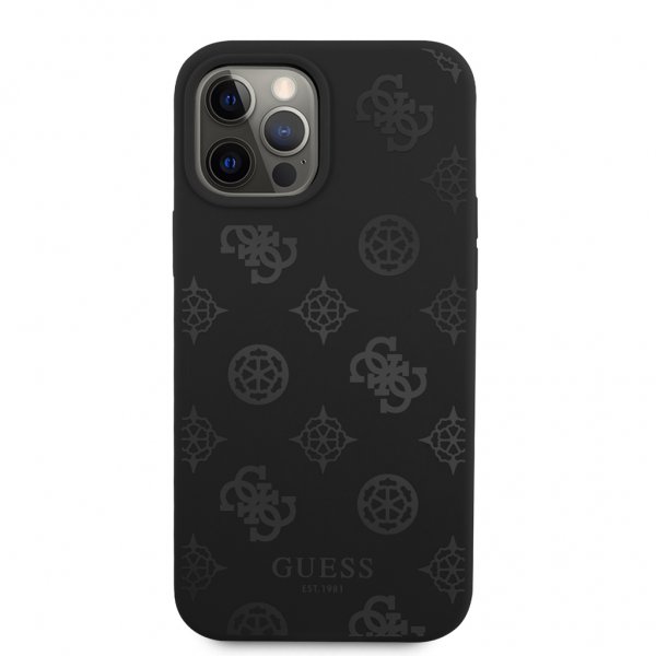 Guess iPhone 12 Pro Max Skal Peony Svart