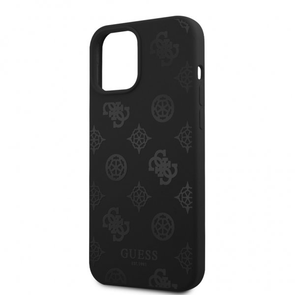 Guess iPhone 12/iPhone 12 Pro Skal Peony Svart