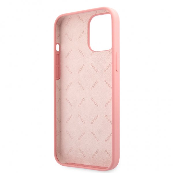 Guess iPhone 12 Pro Max Skal Peony Rosa