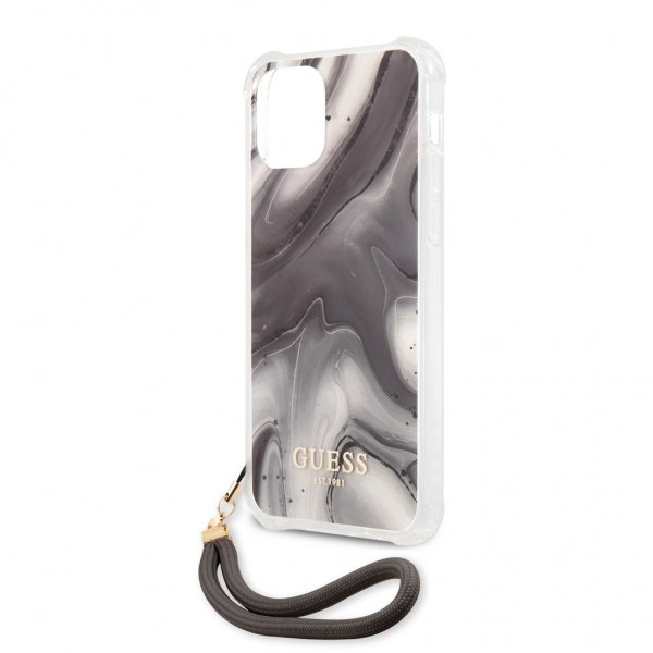 Guess iPhone 12/iPhone 12 Pro Skal Marble Grå