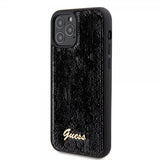 Guess iPhone 12/iPhone 12 Pro Skal Sequin Svart