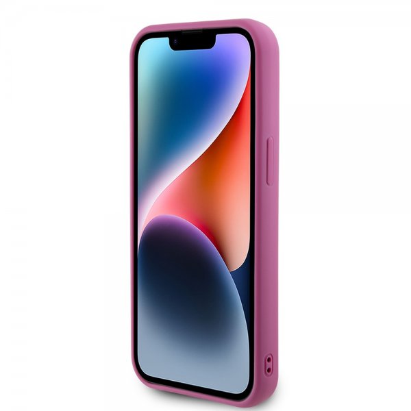 Guess iPhone 13 Skal Sequin Fuschia