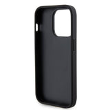 Guess iPhone 15 Pro Skal Perforated Glitter Svart