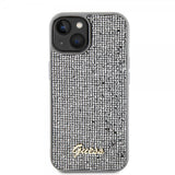 Guess iPhone 15 Skal Square Mirror Silver