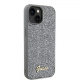Guess iPhone 15 Skal Square Mirror Silver