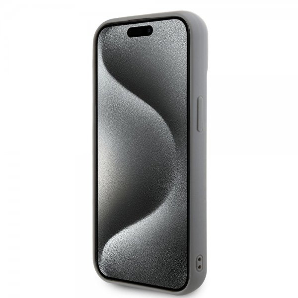 Guess iPhone 15 Skal Square Mirror Silver