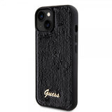Guess iPhone 15 Skal Sequin Svart