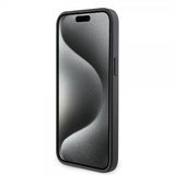 Guess iPhone 15 Pro Max Skal 4G Logo Grå