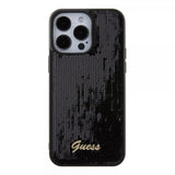 Guess iPhone 15 Pro Max Skal Sequin Svart
