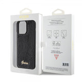 Guess iPhone 15 Pro Max Skal Sequin Svart