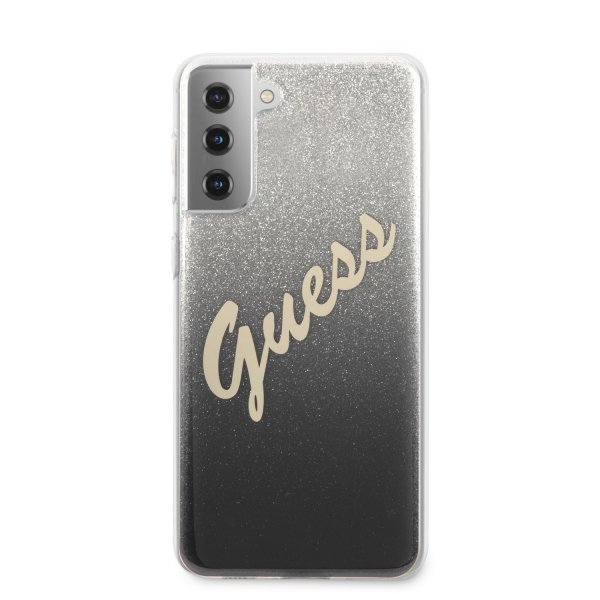 Guess Samsung Galaxy S21 Plus Skal Vintage Svart