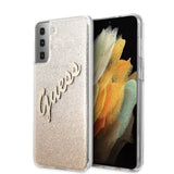 Guess Samsung Galaxy S21 Plus Skal Vintage Guld