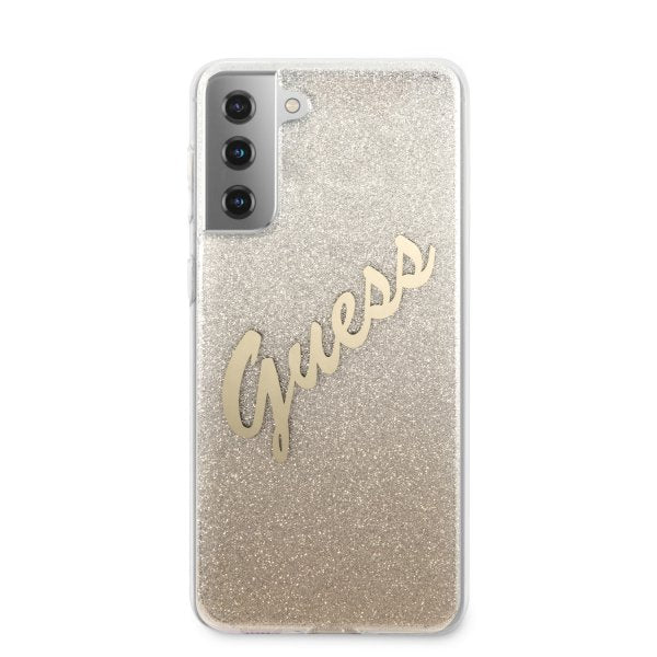 Guess Samsung Galaxy S21 Plus Skal Vintage Guld