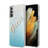Guess Samsung Galaxy S21 Skal Vintage Blå