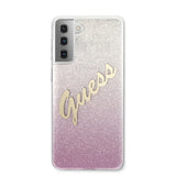 Guess Samsung Galaxy S21 Skal Vintage Rosa