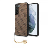 Guess Samsung Galaxy S22 Plus Skal 4G Charms Brun