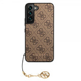 Guess Samsung Galaxy S22 Skal 4G Charms Brun