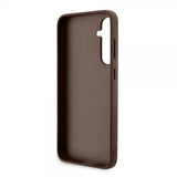 Guess Samsung Galaxy S23 FE Skal 4G Metal Logo Brun
