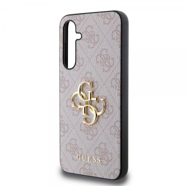 Guess Samsung Galaxy S23 FE Skal 4G Metal Logo Rosa