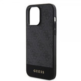 Guess iPhone 15 Pro Max Skal Bottom Stripe MagSafe Svart