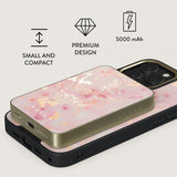 Burga Powerbank MagSafe 5000 mAh Golden Coral Gold