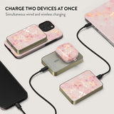 Burga Powerbank MagSafe 5000 mAh Golden Coral Gold