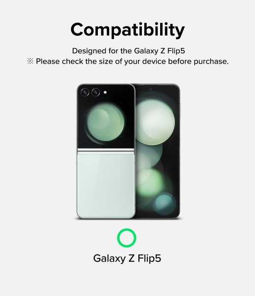 Ringke Samsung Galaxy Z Flip 5 Skärmskydd Cover Display Protector Glass 2-pack
