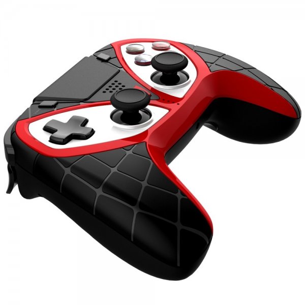 Ipega Handkontroll till PS4 med Ljudutgång Svart/Röd