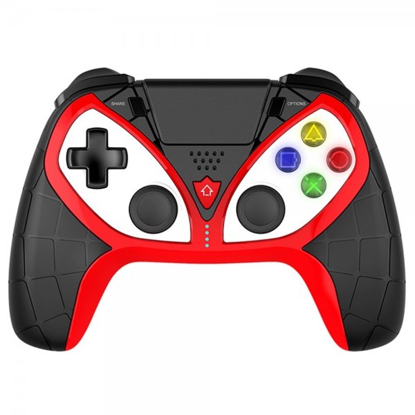 Ipega Handkontroll till PS4 med Ljudutgång Svart/Röd
