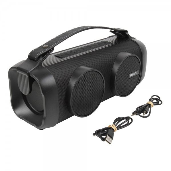 Streetz Högtalare B100 Bluetooth Boombox Speaker Svart